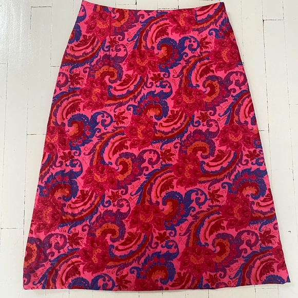 Horses Atelier Dresses & Skirts - HORSES ATELIER HIGH WAISTED SKIRT IN QUILTED PAISLEY